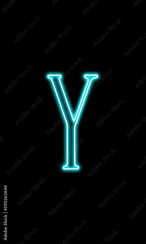 Y LETTER NEON CURSIVE LETTER ILLUSTRATION FRO GRAPHICS RECURSES. Y LETTER NEON CURSIVE LETTER ILLUSTRATION FRO GRAPHICS RECURSES.