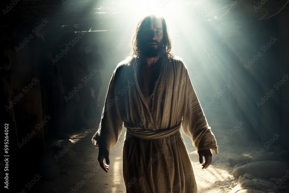 Generative Ai Captures The Miracle Of Jesus Resurrection High