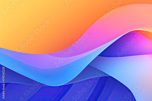 Abstract pastel background created by Generative AI