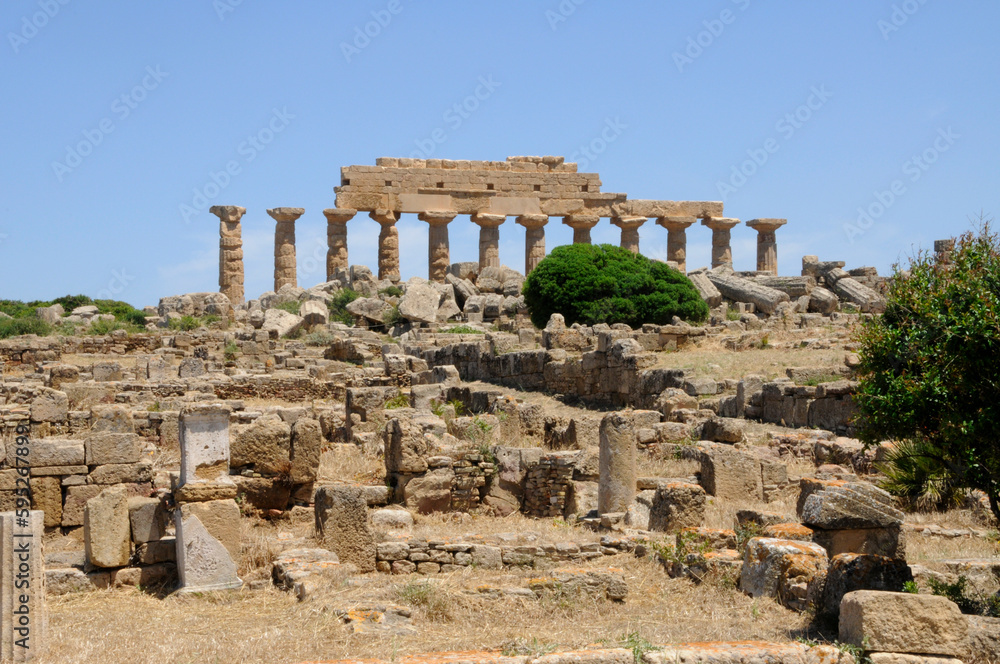 griechischen Tempeln Siziliens 