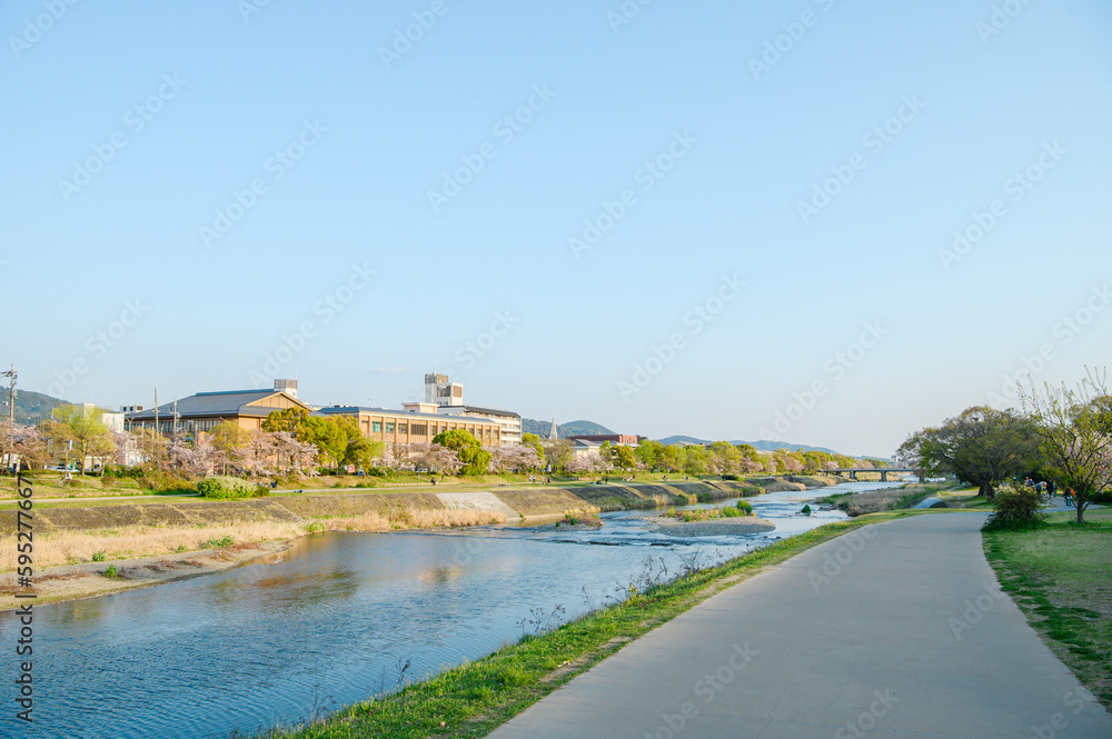 Naklejka premium 鴨川