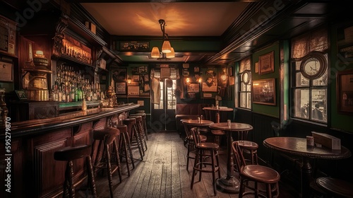 An Illustration of an Irish Pub 2. Generative AI