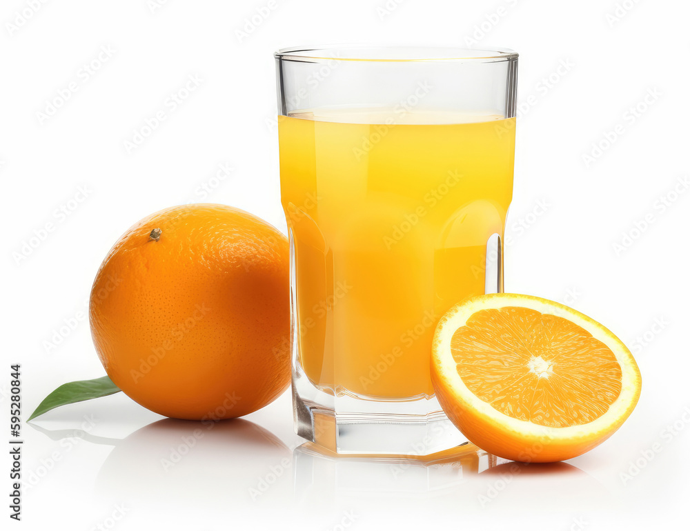 Glass of orange juice Glass of orange juice