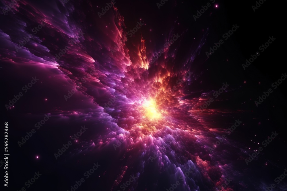 abstract cosmic background