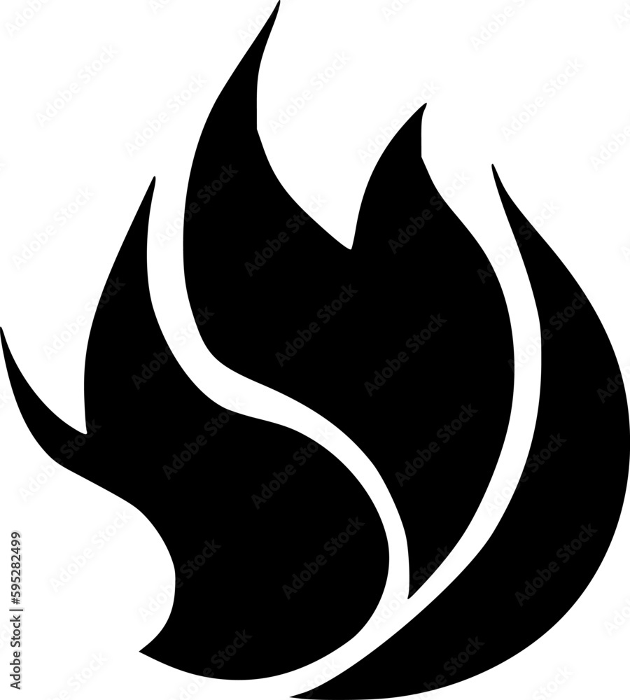 black fire icon black fire icon