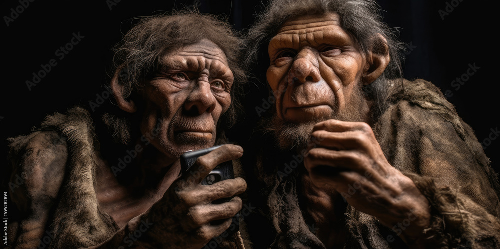 Neanderthals selfies Neanderthals selfies