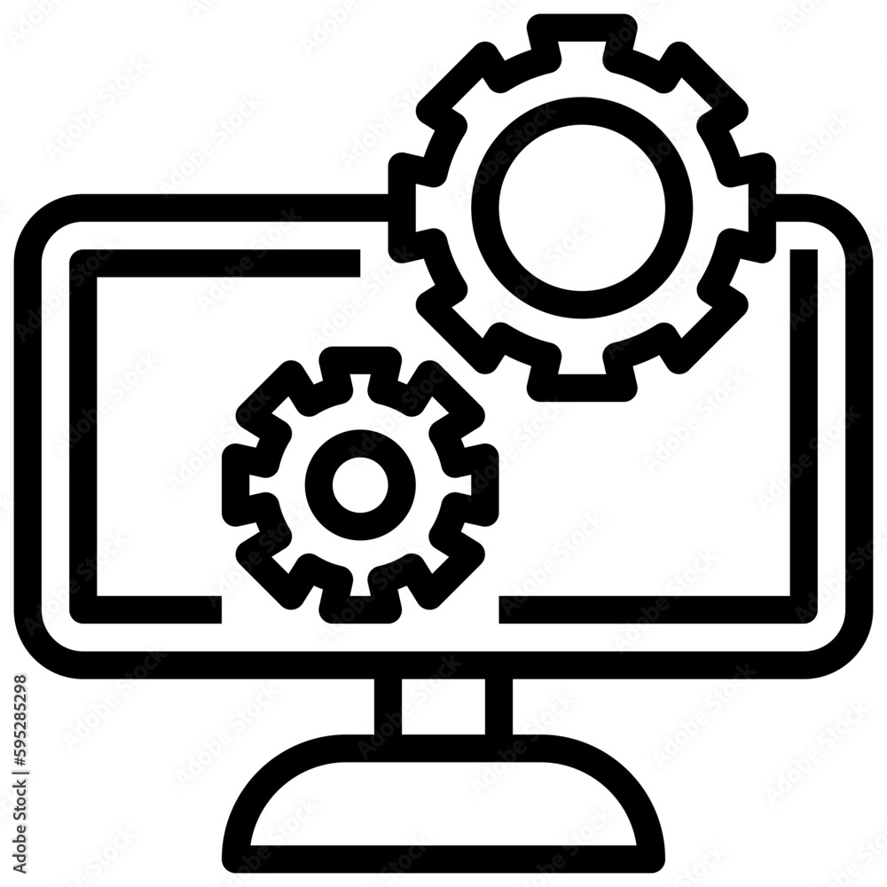 working line icon,linear,outline,graphic,illustration working line icon,linear,outline,graphic,illustration