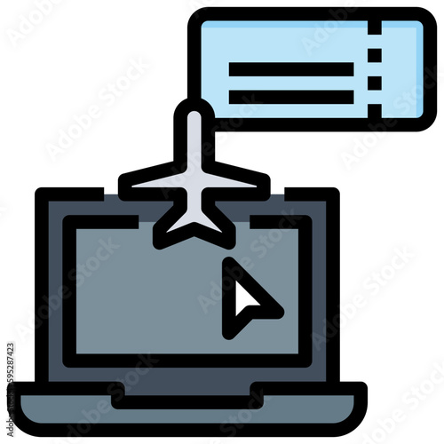 travel line icon,linear,outline,graphic,illustration