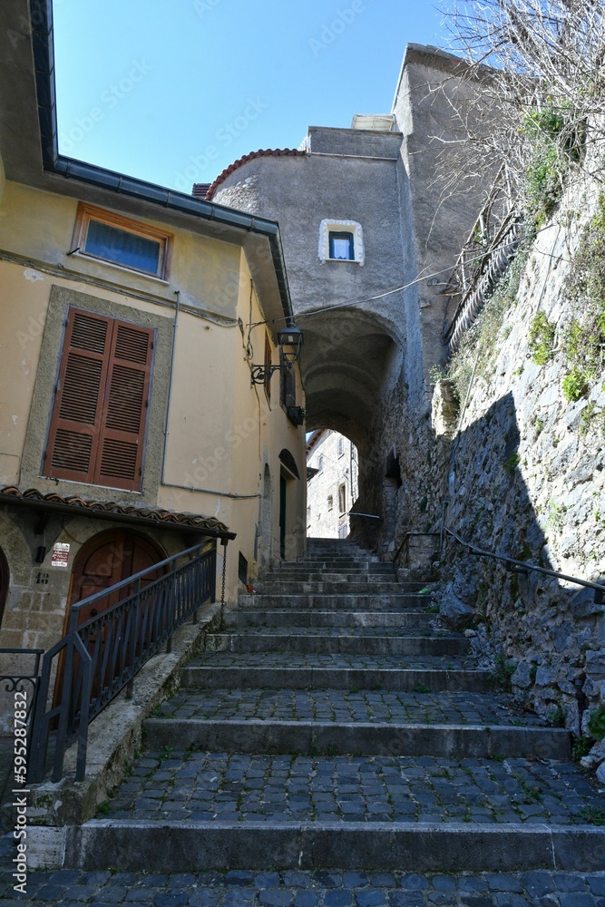 The Lazio village of Torre Cajetani, Italy.