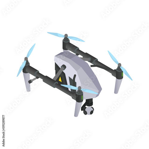 Drone Isometric Icon
