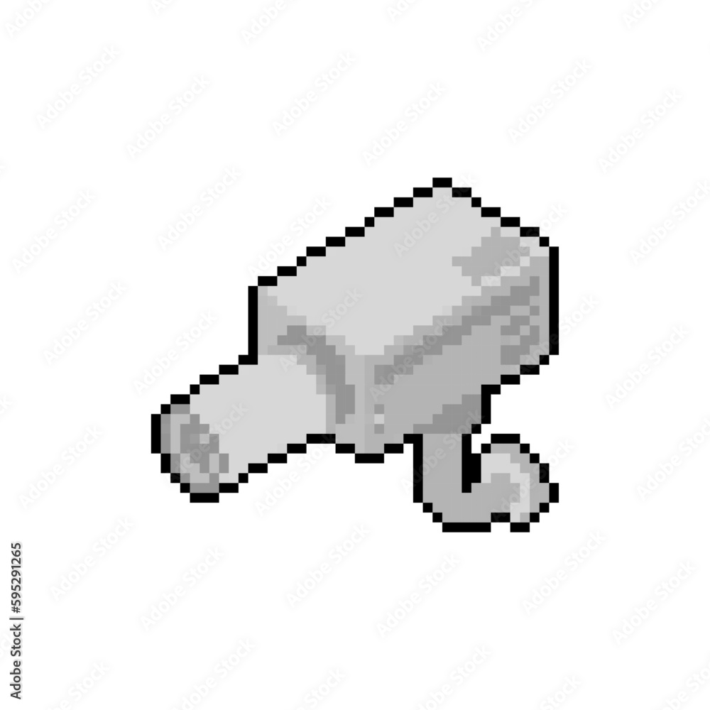 Security camera pixel art. 8 bit Videcam pixelated. Vector illustration ...