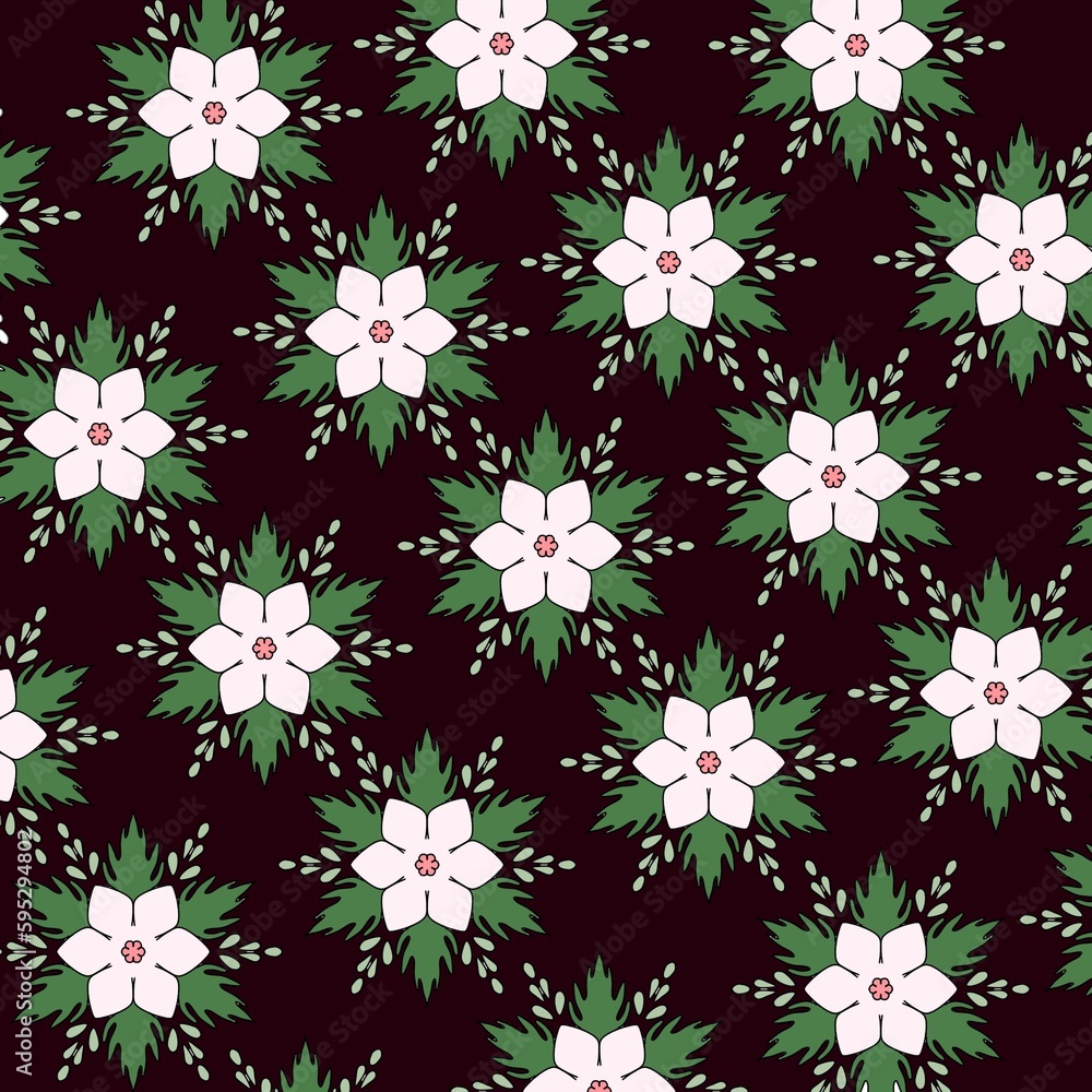 seamless floral pattern seamless floral pattern