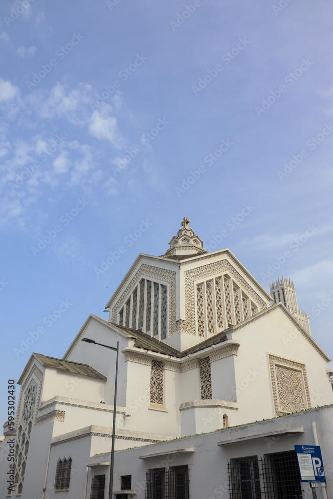 St. Peter's Cathedral in Rabat Morocco Building Exterior St. Peter's Cathedral in Rabat Morocco Building Exterior