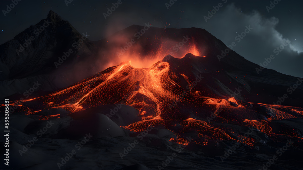 Stunning Volcano Eruption