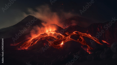 Stunning Volcano Eruption