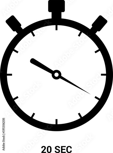 timer stopwatch icon vector illustration.