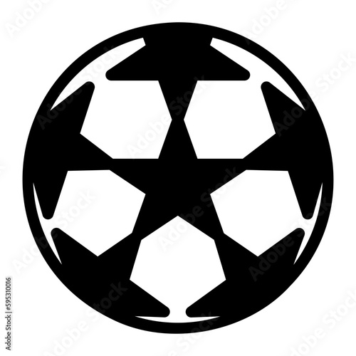 soccer glyph icon