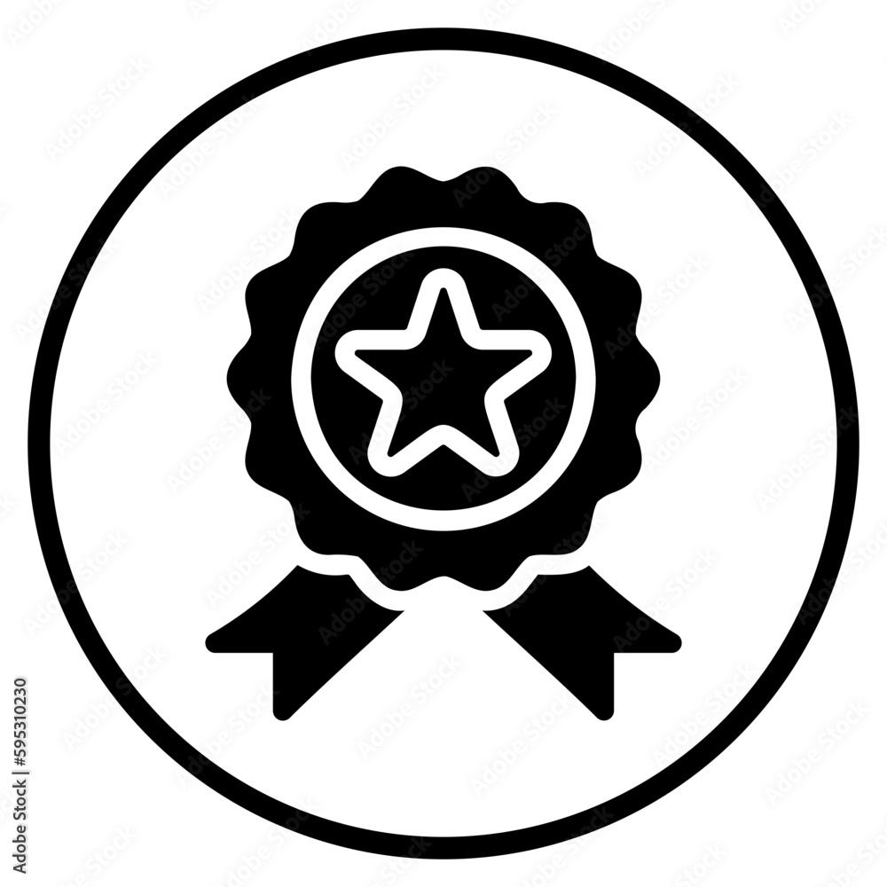 medal glyph icon medal glyph icon