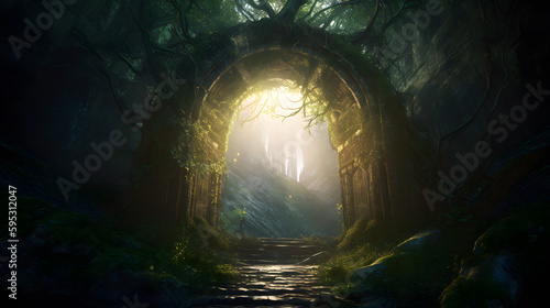 Beautiful Elfic Portal