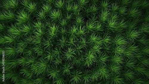 AI Generative. AI Generated. Concept of photo of green grass. Background pattern farming. Can be used for graphic design. Graphic Art Illustration.