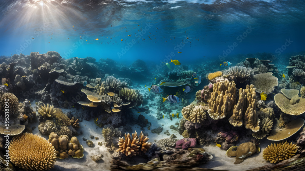 Obraz premium Stunning Underwater Reef