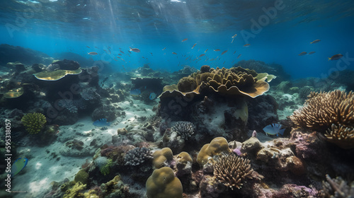 Stunning Underwater Reef © Stphane