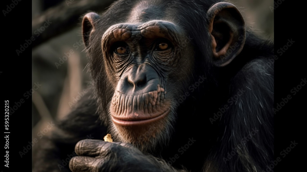 Chimpanzee generative AI Chimpanzee generative AI