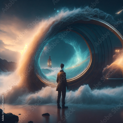 Psychic Waves 2023 | the concept of Psychic Waves,  a surreal and immersive experience. Ai