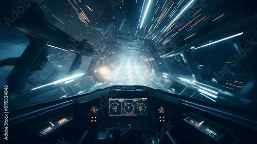 Beautiful Starship Interior