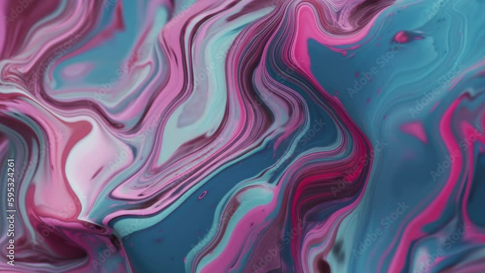 Marble abstract fluid art video background, slow motion of a liquid flow, creative background for business use with dissolving effect, modern texture waving, plastic material Marble abstract fluid art video background, slow motion of a liquid flow, creative background for business use with dissolving effect, modern texture waving, plastic material
