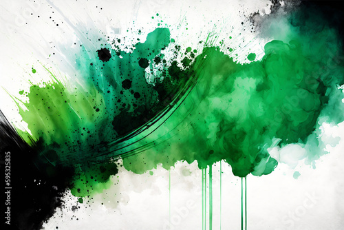 Abstract Watercolor Background: Use vibrant watercolour techniques to create an abstract background with bold colors and interesting textures