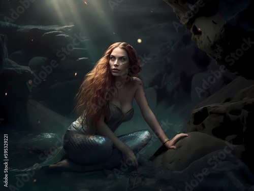 gorgeous Mermaid in her kingdom