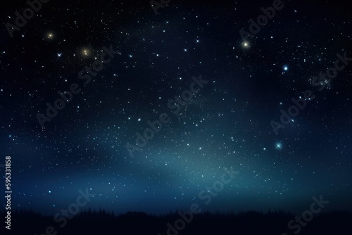 Fototapeta Naklejka Na Ścianę i Meble -  Night sky with stars 