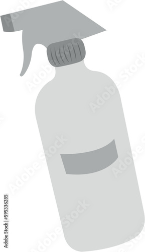 Spray bottle vector. Cleaning sprayer 