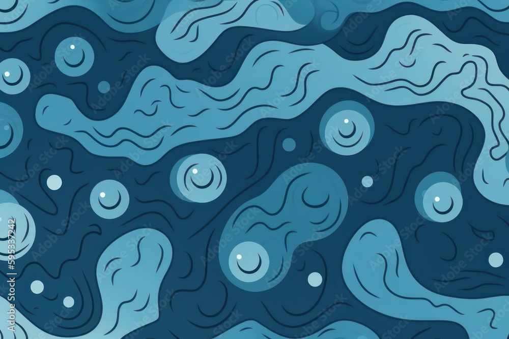 Fototapeta premium Water pattern design image
