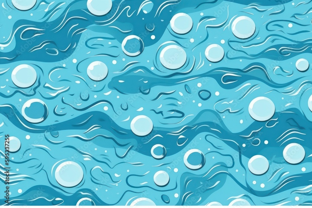 Water pattern design image Water pattern design image