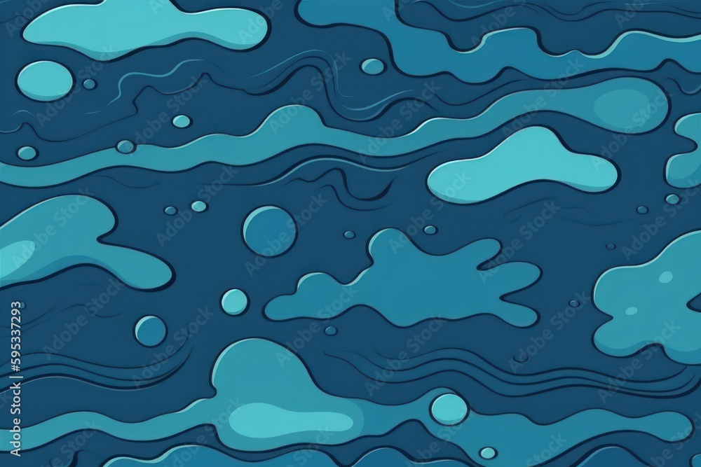 Water pattern design image