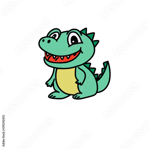 cartoon crocodile 