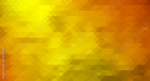 gradient yellow and orange abstract polygonal pattern background. creative geometric graphic in origami style with gradient. brand-new design for your business. template design.