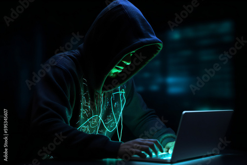 Faceless hacker in the dark hoodie: advanced cybersecurity for detecting and remediating their cyber attacks