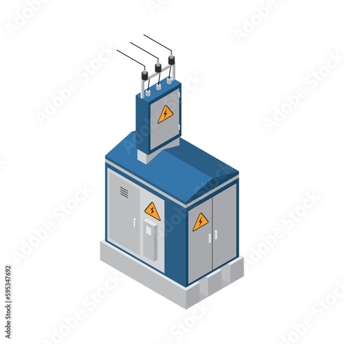 Electric Transformer Icon