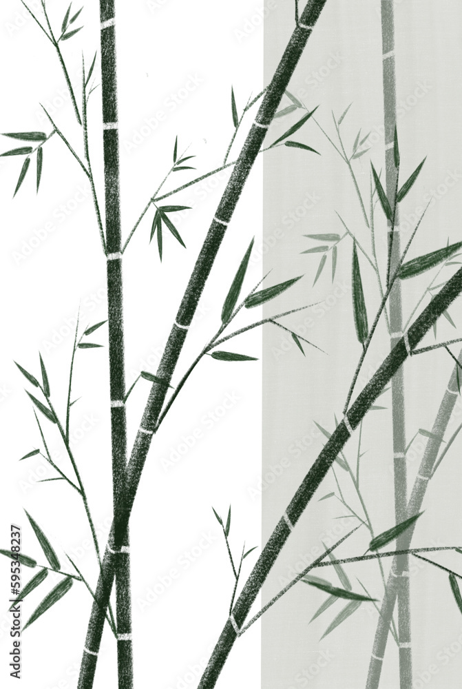 Obraz premium bamboo forest background