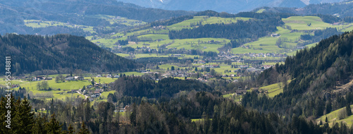 View from the top of Windischgarsten, Upperaustria