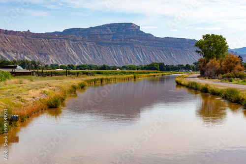 Irrigation Canal near Palisade, Colorado