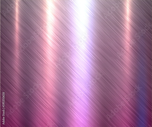 Metal silver purple texture background, brushed metallic texture