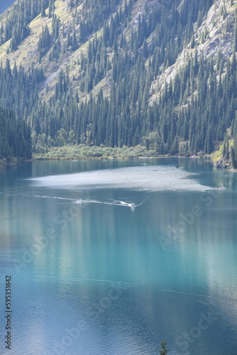 lake in the mountains