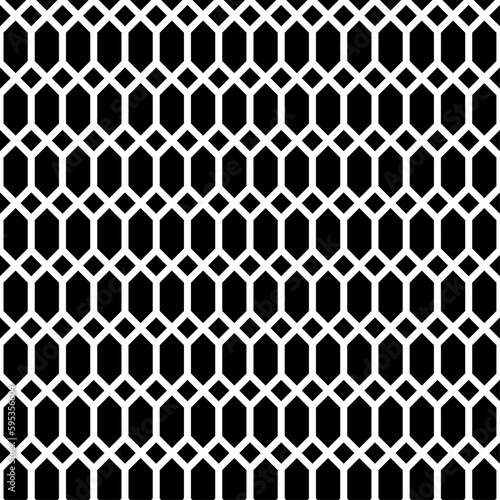 Vector seamless models. Modern stylish texture. Composition from regularly repeating geometrical element. Monochrome, simple. Vector illustrations.
