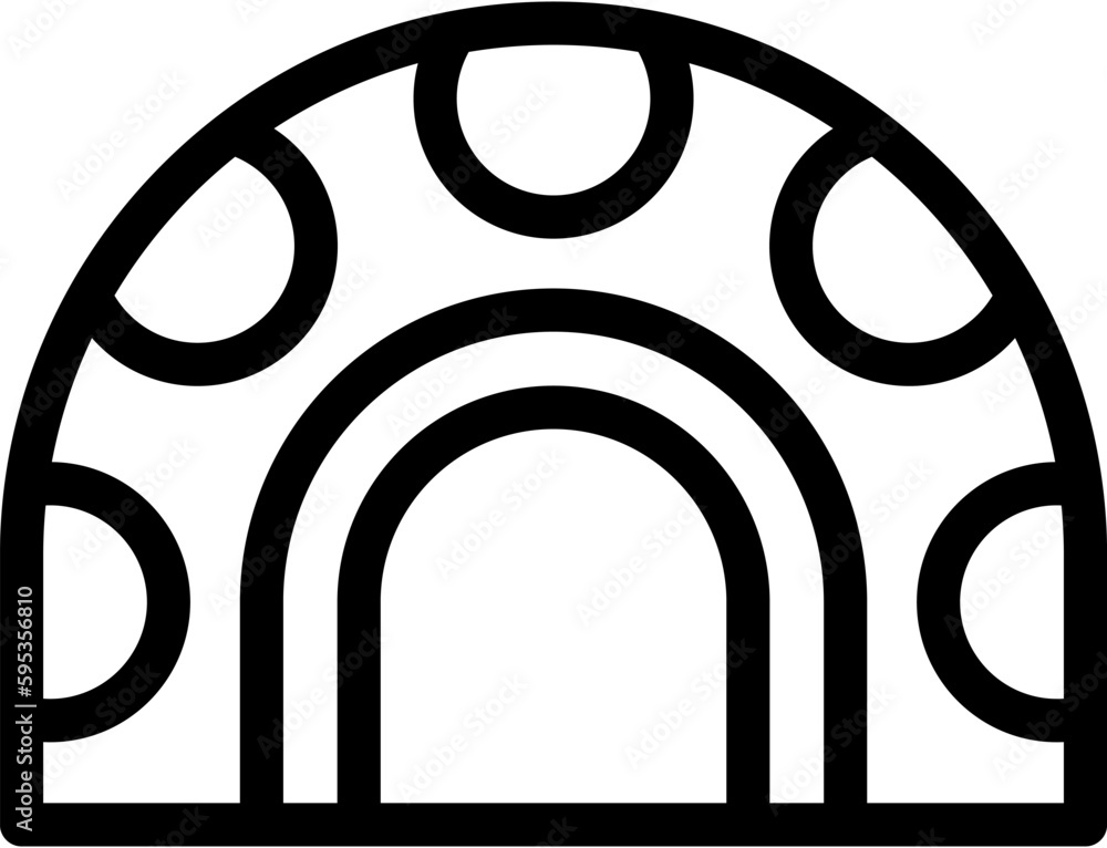 black and white arch black and white arch