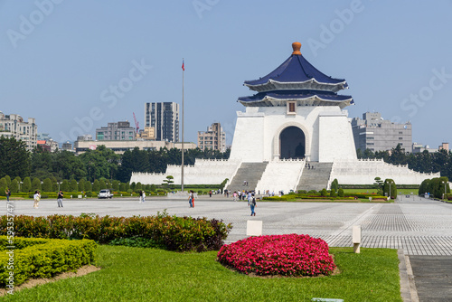 Chiang Kai shek Memorial Hall in Taipei of Taiwan