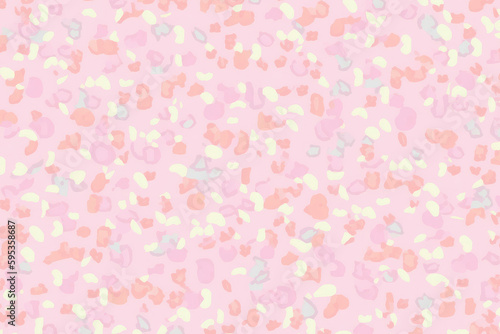 pastel pink and abstract dot bead background © lemonmoon